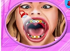 Girl Games, Hannah Montana at the Dentist, Games-kids.com