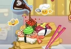 Cooking Games, Happy Sushi Roll, Games-kids.com
