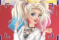 DC Superhero Girls Games, Harley Quinn Fashionista on the Cover, Games-kids.com