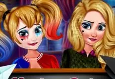 DC Superhero Girls Games, Harley Quinn First Day of School, Games-kids.com