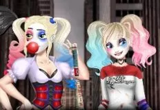 DC Superhero Girls Games, Harley Quinn Hair and Make Up Studio, Games-kids.com