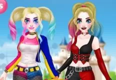 DC Superhero Girls Games, Harley Quinn is Preparing an April Fools Rally, Games-kids.com