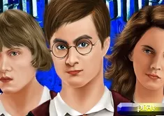 Harry Potter Games, Harry Potter Friends at the Saloon, Games-kids.com