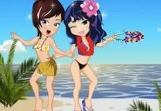 Girl Games, Hawaii Dance Dress Up, Games-kids.com