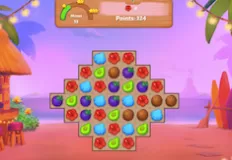 Bejeweled Games, Hawaii Match 3, Games-kids.com