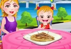 Baby Hazel Games, Hazel and Mom Crepes, Games-kids.com