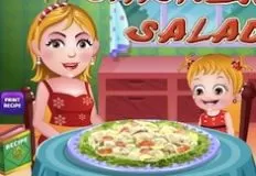 Baby Hazel Games, Hazel and Mom Recipes Chicken Salad, Games-kids.com