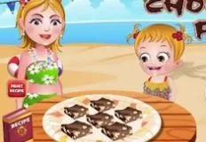 Baby Hazel Games, Hazel and Mom Recipes Chocolate Fudge, Games-kids.com