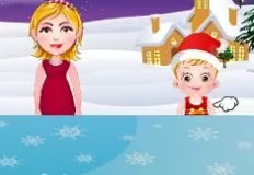 Baby Hazel Games, Hazel and Mom Recipes Christmas Pretzel, Games-kids.com