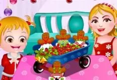 Baby Hazel Games, Hazel and Mom Recipes Gingerbread Christmas Cookies, Games-kids.com