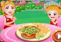 Baby Hazel Games, Hazel and Mom Recipes Guacamole, Games-kids.com