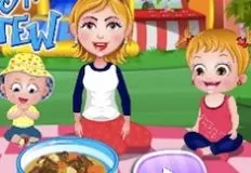 Baby Hazel Games, Hazel and Mom Recipes Irish Stew, Games-kids.com