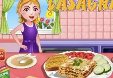 Baby Hazel Games, Hazel and Mom Recipes Lasagna, Games-kids.com