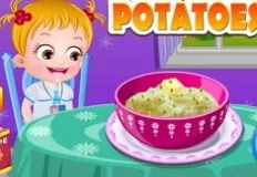 Baby Hazel Games, Hazel and Mom Recipes Mashed Potatoes, Games-kids.com