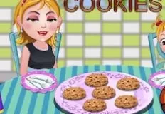 Baby Hazel Games, Hazel and Mom Recipes Oatmeal Cookies, Games-kids.com