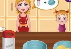 Baby Hazel Games, Hazel and Mom Recipes Scalloped Potatoes, Games-kids.com