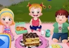 Baby Hazel Games, Hazel and Mom Recipes Tiramisu, Games-kids.com