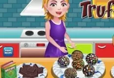 Baby Hazel Games, Hazel and Mom Recipes Truffles, Games-kids.com