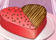 Cooking Games, Heart Shaped Cake, Games-kids.com