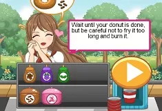 Cooking Games, Heavenly Sweet Donuts, Games-kids.com