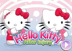 Hello Kitty Games, Hello Kitty After Injury, Games-kids.com