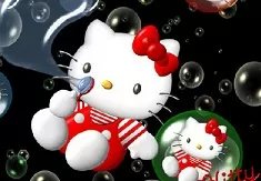 Hello Kitty Games, Hello Kitty Balloons, Games-kids.com