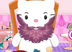 Hello Kitty Games, Hello Kitty Beard Shaving, Games-kids.com