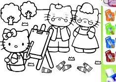 Hello Kitty Games, Hello Kitty Coloring, Games-kids.com