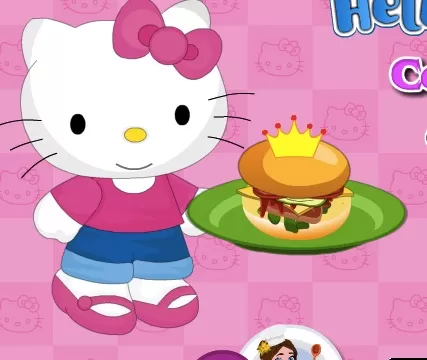 Hello Kitty Games, Hello Kitty Cooking for the Princesses, Games-kids.com