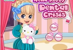 Hello Kitty Games, Hello Kitty Dental Crisis, Games-kids.com