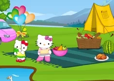 Hello Kitty Games, Hello Kitty Family Picnic, Games-kids.com