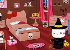 Hello Kitty Games, Hello Kitty Halloween Room DÃ©cor, Games-kids.com