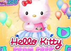 Hello Kitty Games, Hello Kitty Prom Prep, Games-kids.com