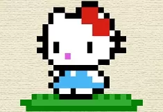 Hello Kitty Games, Hello Kitty Sewing Lesson, Games-kids.com