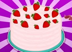 Hello Kitty Games, Hello Kitty Strawberry Cheese Cake, Games-kids.com