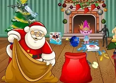 Christmas Games, Help Santa Clean Up, Games-kids.com