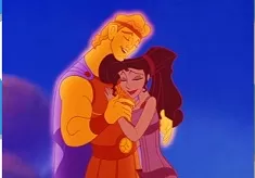 Hercules Games, Hercules and Megara Romantic Puzzle, Games-kids.com