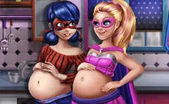 Barbie Games, Hero Dolls Pregnant BFFs, Games-kids.com