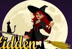 Halloween Games, Hidden Halloween Witches, Games-kids.com