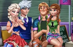 Frozen  Games, High School Perfect Couples, Games-kids.com