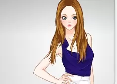 Dress Up Games, High Waist Pants Anime, Games-kids.com