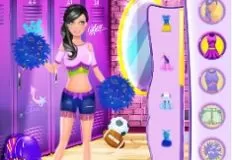 Girl Games, Highschool Cheerleader Dressup, Games-kids.com