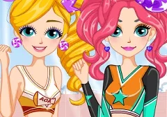 Dress Up Games, Highschool Cheerleader Mania, Games-kids.com