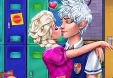 Frozen  Games, Highschool Love Story, Games-kids.com