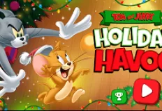 Tom and Jerry Games, Holiday Havoc, Games-kids.com