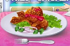 Cooking Games, Homemade Fried Chicken, Games-kids.com