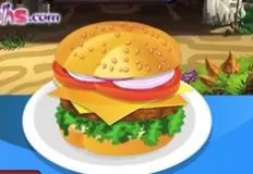 Cooking Games, Homemade Hamburger, Games-kids.com