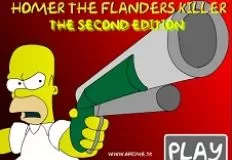 Boys Games, Homer the Flanders Killer, Games-kids.com