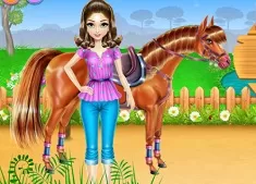 Animal Games, Horse Care and Riding, Games-kids.com