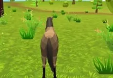 Animal Games, Horse Family Animal Simulator 3D, Games-kids.com